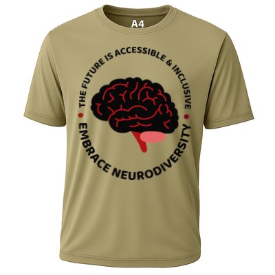 The Future Is Accessible  Inclusive-Embrace Neurodiversity Cooling Performance Crew T-Shirt