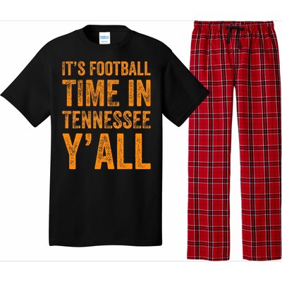 Tennessee Football ItS Football Time In Tennessee Yall Vol Pajama Set