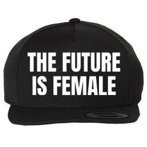 The Future Is Female Wool Snapback Cap