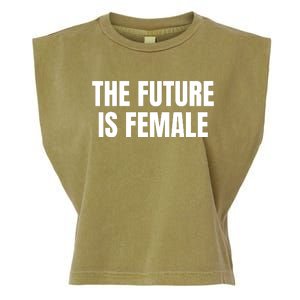 The Future Is Female Garment-Dyed Women's Muscle Tee