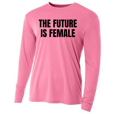 The Future Is Female Cooling Performance Long Sleeve Crew