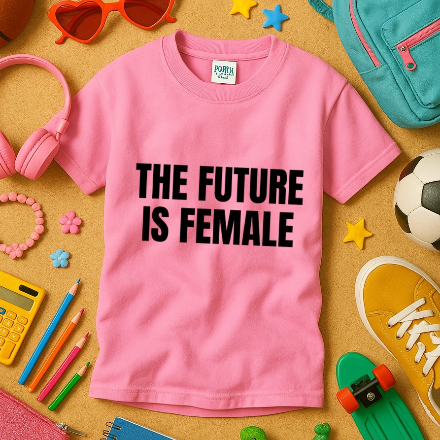 The Future Is Female Kids T-Shirt