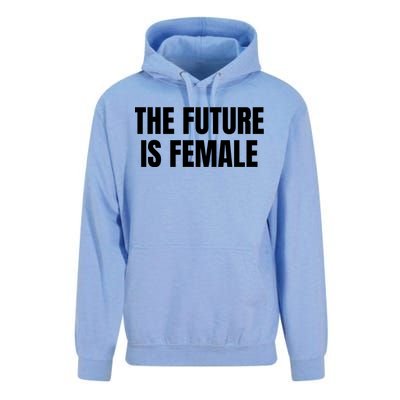 The Future Is Female Unisex Surf Hoodie