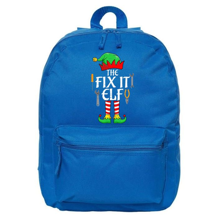 The Fix It Elf Christmas Family Matching 16 in Basic Backpack