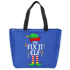 The Fix It Elf Christmas Family Matching Zip Tote Bag