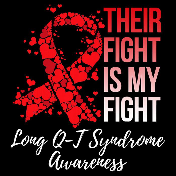 Their Fight Is My Fight Long Qt Syndrome Awareness Cooling Performance Crew T-Shirt