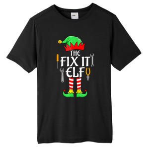 The Fix It Elf Christmas Family Matching Tall Fusion ChromaSoft Performance T-Shirt