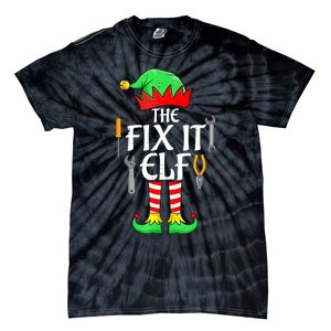 The Fix It Elf Christmas Family Matching Tie-Dye T-Shirt