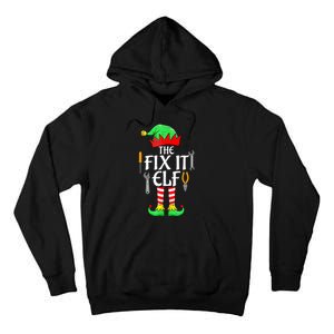 The Fix It Elf Christmas Family Matching Tall Hoodie