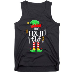 The Fix It Elf Christmas Family Matching Tank Top