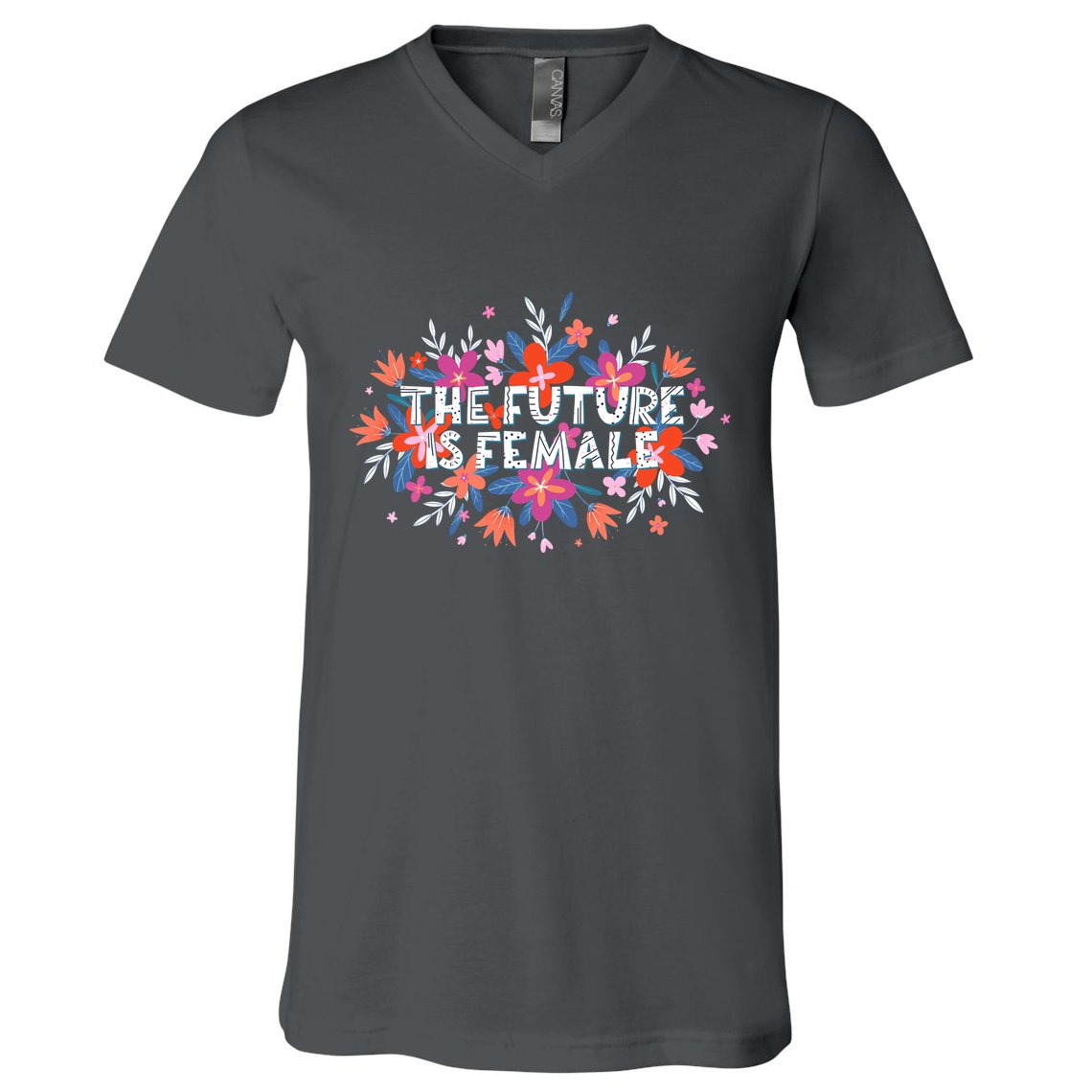 The Future Is Female Celebrating Womens Day March 8 V-Neck T-Shirt