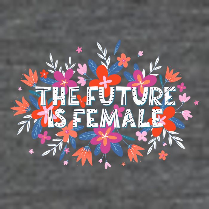 The Future Is Female Celebrating Womens Day March 8 Flatbill Hat