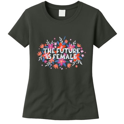 The Future Is Female Celebrating Womens Day March 8 Womens T-Shirt