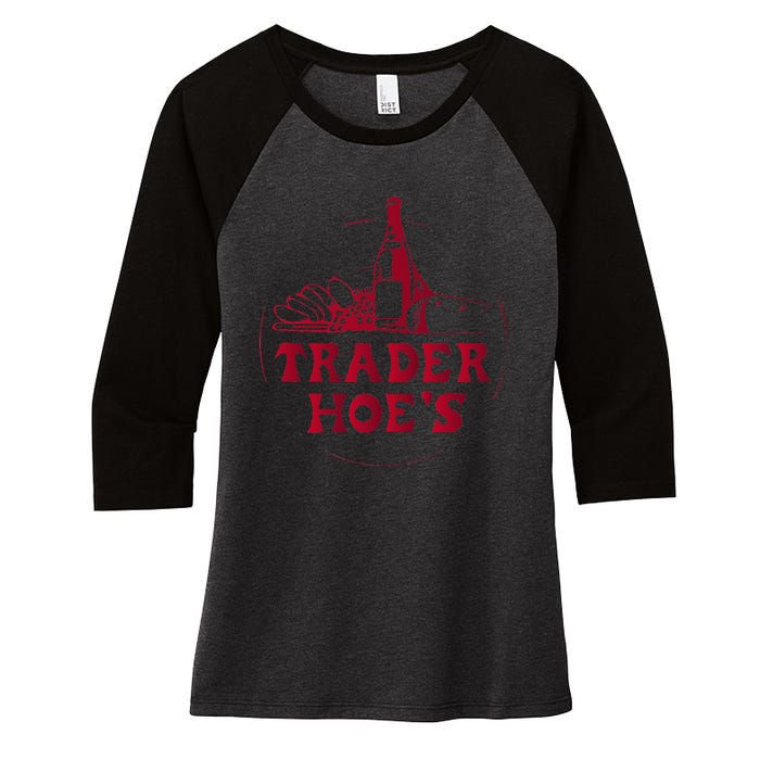 Trader Fun; Joe's Fun; Silly; Weird; Wild Women's Tri-Blend 3/4-Sleeve Raglan Shirt