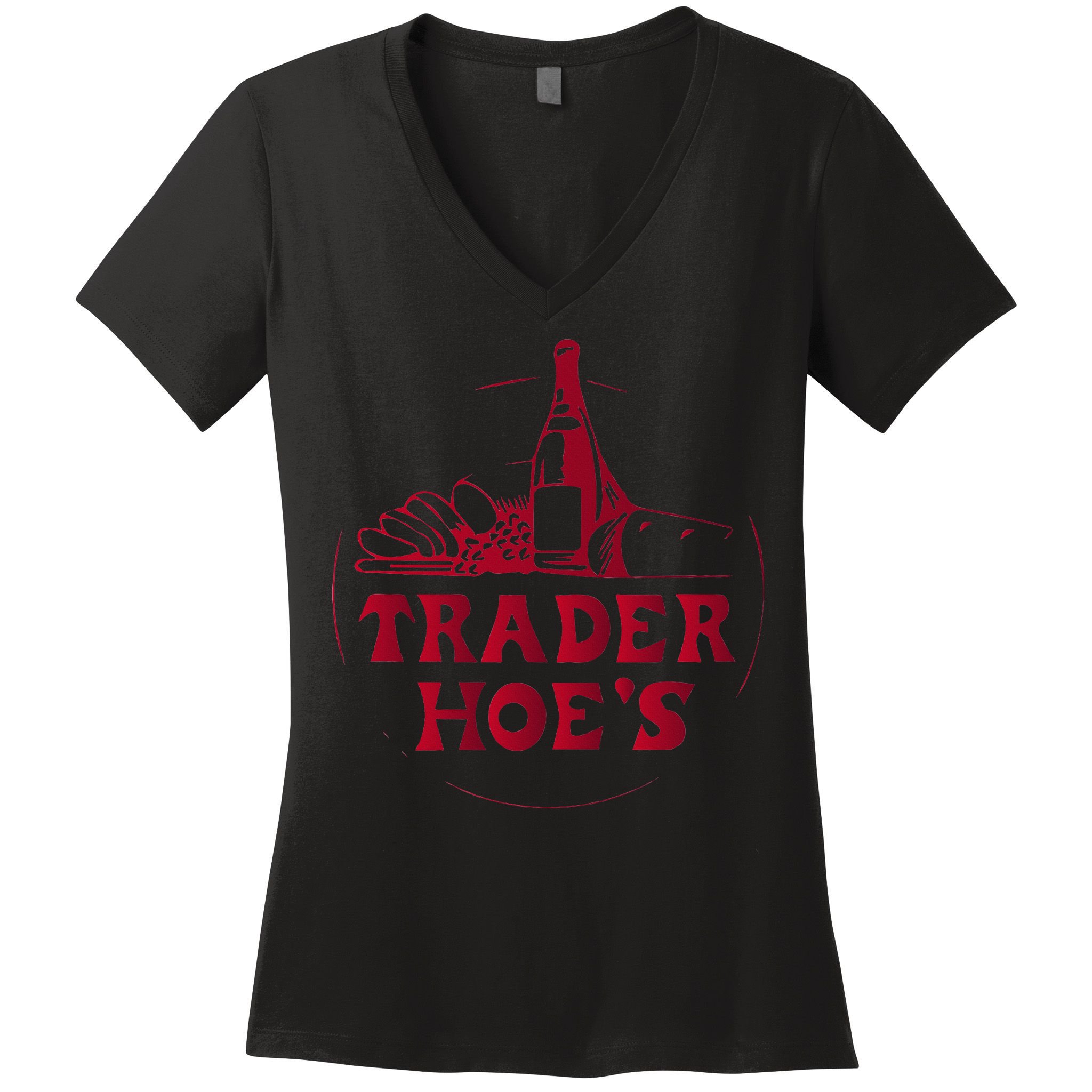 Trader Fun; Joe's Fun; Silly; Weird; Wild Women's V-Neck T-Shirt