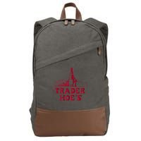 Trader Fun; Joe's Fun; Silly; Weird; Wild Cotton Canvas Backpack