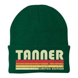 Tanner Funny Job Title Profession Birthday Worker Idea Knit Cap Winter Beanie