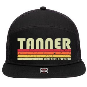 Tanner Funny Job Title Profession Birthday Worker Idea 7 Panel Mesh Trucker Snapback Hat