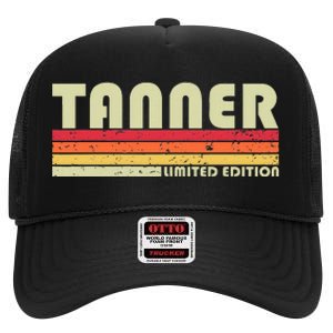 Tanner Funny Job Title Profession Birthday Worker Idea High Crown Mesh Back Trucker Hat