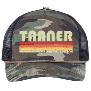 Tanner Funny Job Title Profession Birthday Worker Idea Retro Rope Trucker Hat Cap