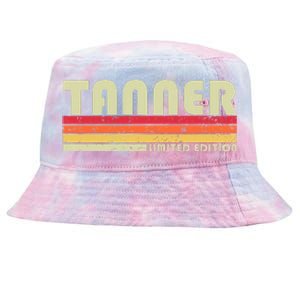 Tanner Funny Job Title Profession Birthday Worker Idea Tie-Dyed Bucket Hat