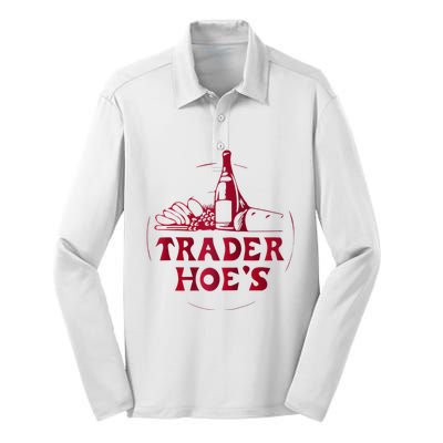 Trader Fun; Joe's Fun; Silly; Weird; Wild Raglan Baseball  Silk Touch Performance Long Sleeve Polo