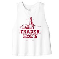 Trader Fun; Joe's Fun; Silly; Weird; Wild Raglan Baseball  Women's Racerback Cropped Tank