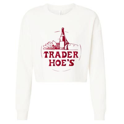 Trader Fun; Joe's Fun; Silly; Weird; Wild Raglan Baseball  Cropped Pullover Crew