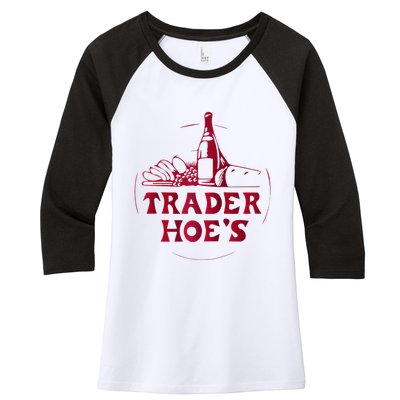 Trader Fun; Joe's Fun; Silly; Weird; Wild Raglan Baseball  Women's Tri-Blend 3/4-Sleeve Raglan Shirt