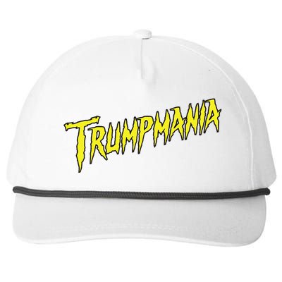 Trumpmania Funny Joke Humour Design Snapback Five-Panel Rope Hat