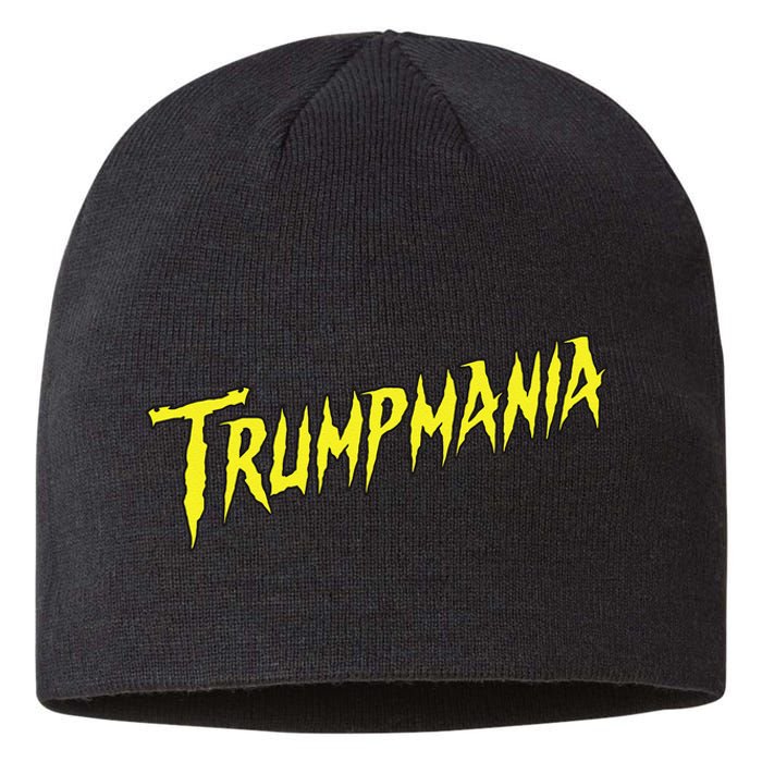 Trumpmania Funny Joke Humour Design Sustainable Beanie