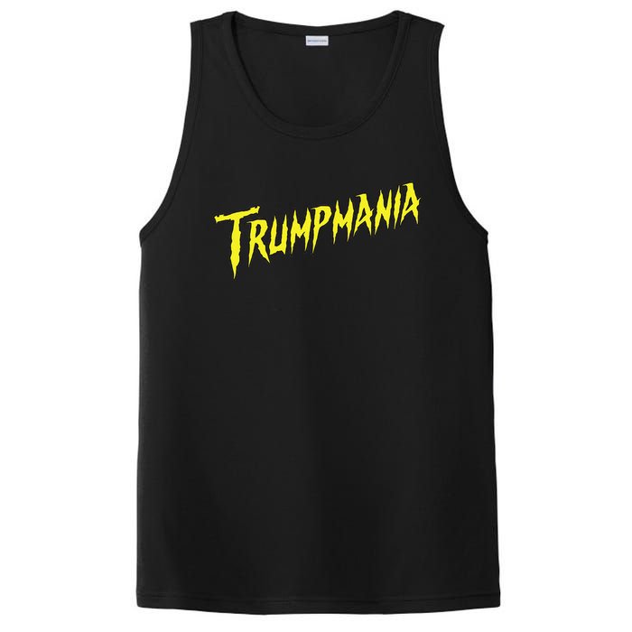 Trumpmania Funny Joke Humour Design PosiCharge Competitor Tank