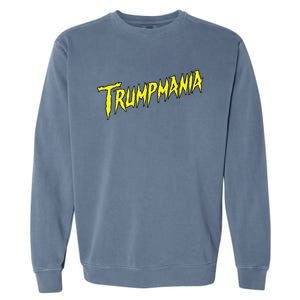 Trumpmania Funny Joke Humour Design Garment-Dyed Sweatshirt