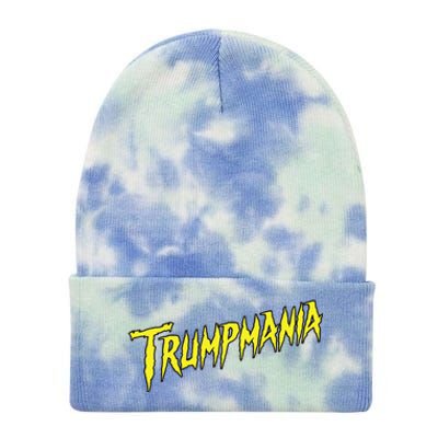 Trumpmania Funny Joke Humour Design Tie Dye 12in Knit Beanie