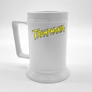 Trumpmania Funny Joke Humour Design Beer Stein