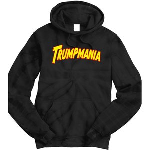 Trumpmania Funny Joke Humour Design Premium Tie Dye Hoodie