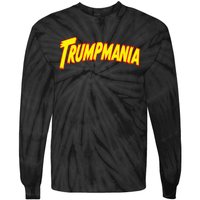 Trumpmania Funny Joke Humour Design Premium Tie-Dye Long Sleeve Shirt