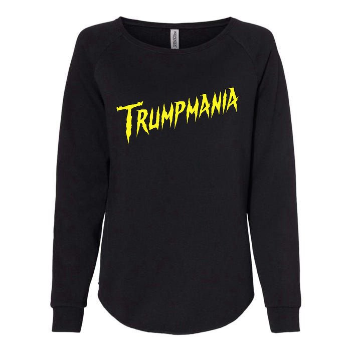 Trumpmania Funny Joke Humour Design Womens California Wash Sweatshirt