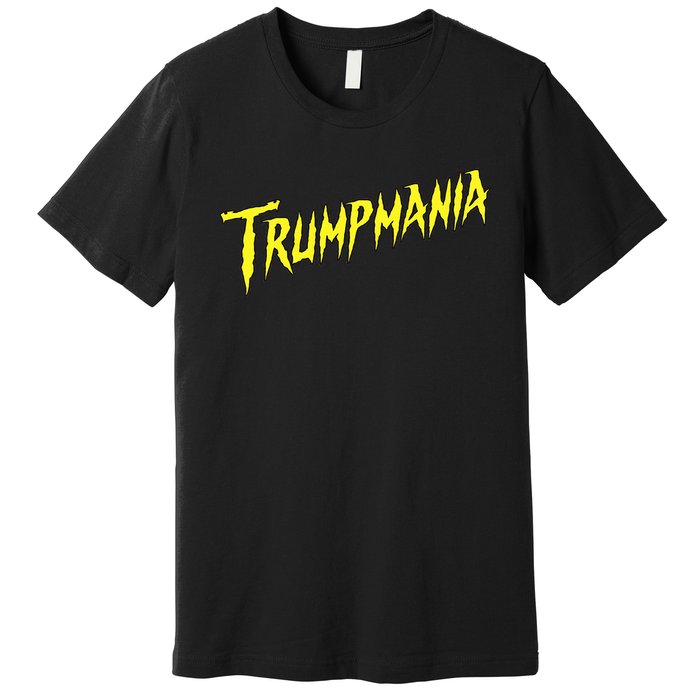 Trumpmania Funny Joke Humour Design Premium T-Shirt