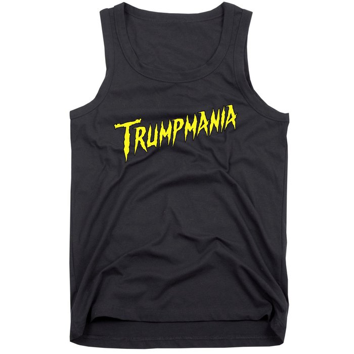 Trumpmania Funny Joke Humour Design Tank Top