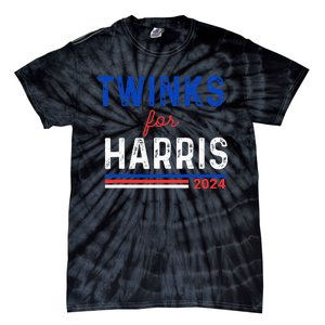 Twinks For Kamala Harris Tie-Dye T-Shirt