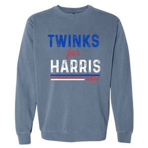 Twinks For Kamala Harris Garment-Dyed Sweatshirt