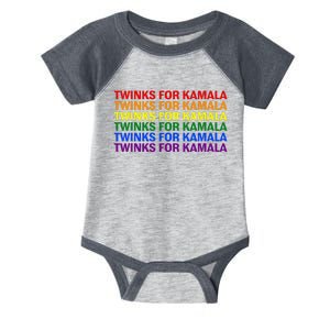 Twinks For Kamala Harris Lgbtq Pride Gay Lesbian Rights Infant Baby Jersey Bodysuit