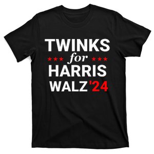 Twinks For Kamala Harris Tim Waltz 2024 T-Shirt