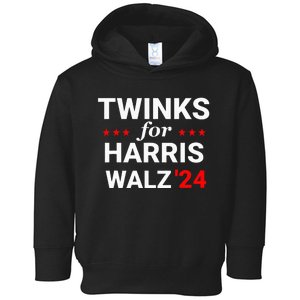 Twinks For Kamala Harris Tim Waltz 2024 Toddler Hoodie