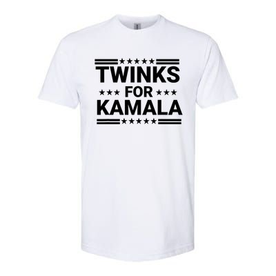 Twinks For Kamala Harris Softstyle® CVC T-Shirt