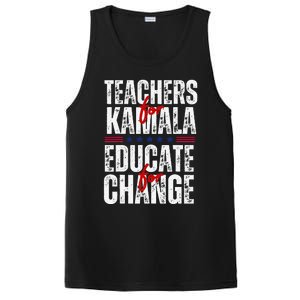 Teachers For Kamala Design Educate For Change Harris 47 PosiCharge Competitor Tank