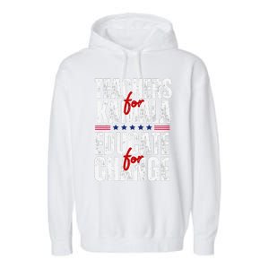 Teachers For Kamala Design Educate For Change Harris 47 Garment-Dyed Fleece Hoodie