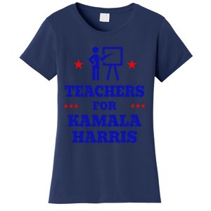 Teachers For Kamala Harris 2024 Election Breaking Barriers Women's T-Shirt