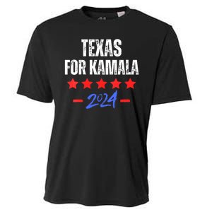 Texas For Kamala 2024 Dnc Kamala Harris Supporter Cooling Performance Crew T-Shirt